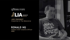 #LIA2022: Creativity In The Metaverse Insights with Jury President Ronald Ng